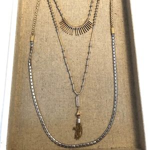 Stella & Dot Riad Layering Necklace